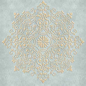 DIY Ceiling Medallions - Classic European and Victorian Designs for DIY Home Decor - Ceiling Stencils Avignon Ceiling Medallion Stencils - Royal Design Stuido