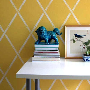 Asian Decor and Oriental Designs - Classic Bamboo Wall Stencils