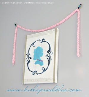 Cameo Stencils for DIY Wall Art By Royal Design Studio