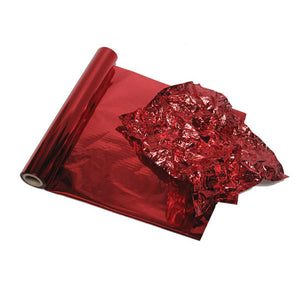 Candy Apple Red Metallic Color Foil