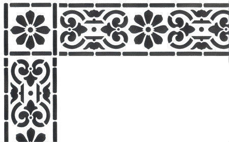 Border Stencils Classical Corner Stencils for Painting