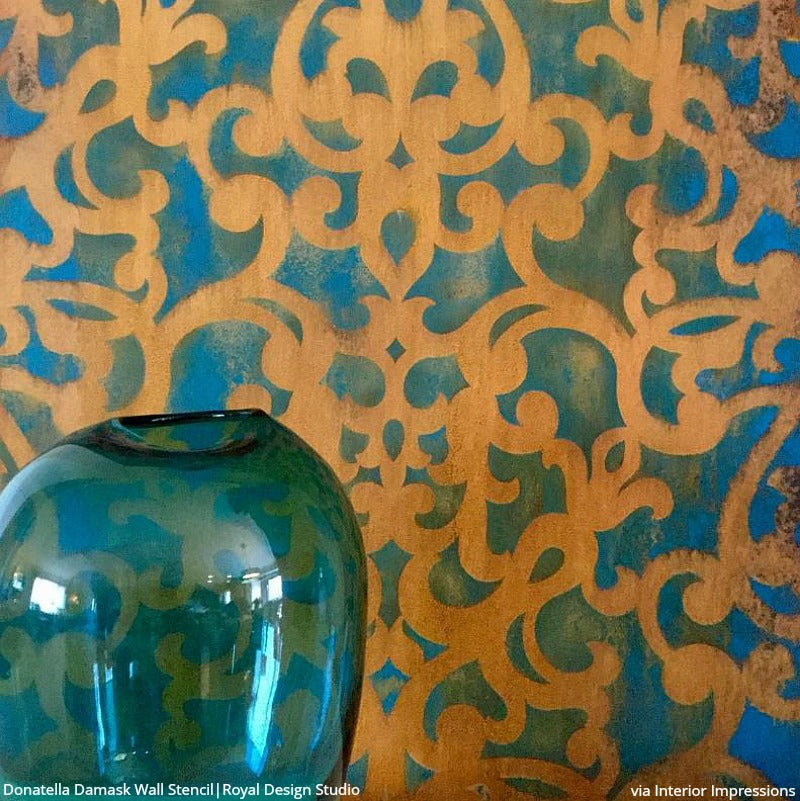 Donatella Damask Stencil