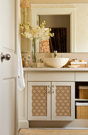 Allover Pattern Stencils Floral Lattice