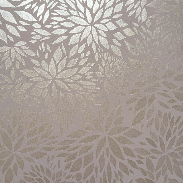 Decorate your home with pattern and color - Petal Play Floral Damask Wall Stencils from Royal Design Studio