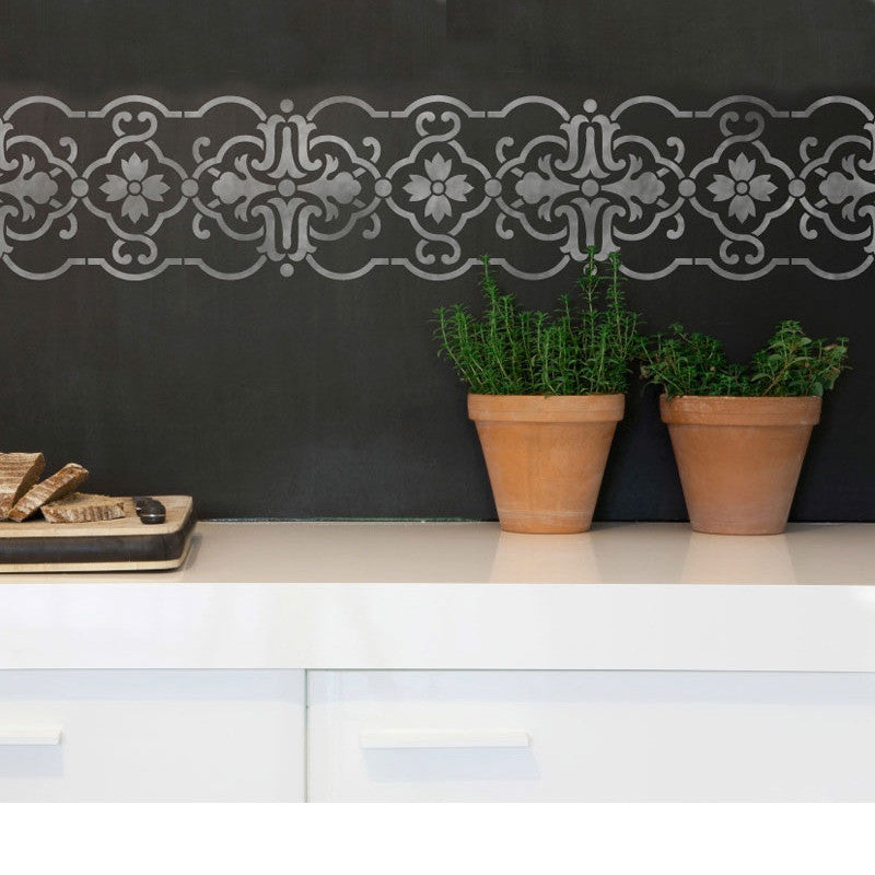 Border Stencils Granada pattern stencil