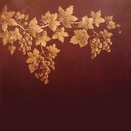 Stencils | Grape Clusters Fruit Stencil Wall Art 