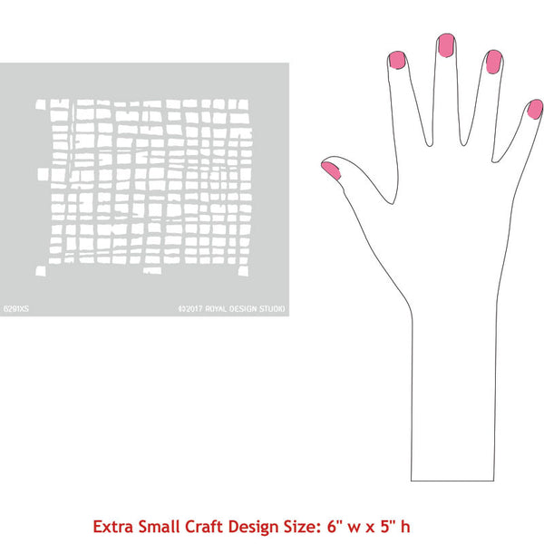 Painted Furniture Cabinets or Fabric with DIY Craft Stencils - Royal Design Studio