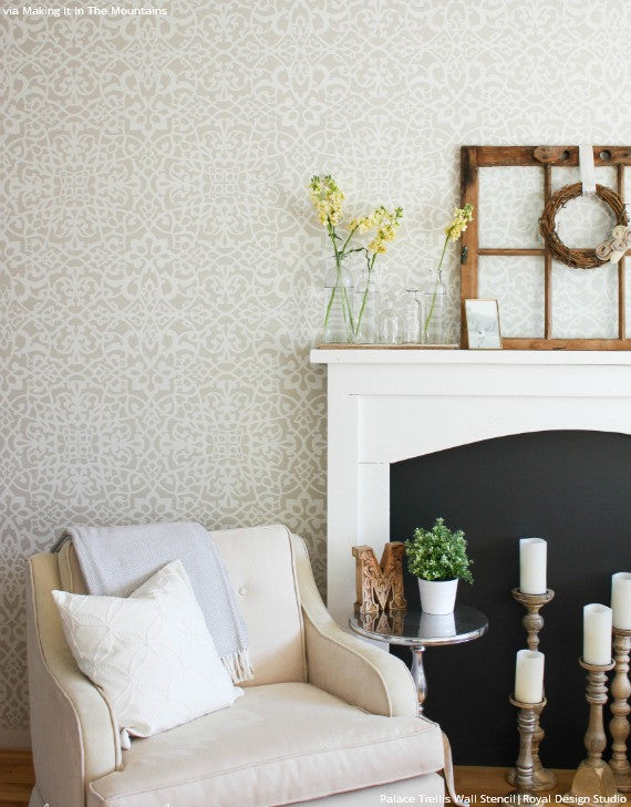 How to Paint a Chalkboard Wall in Any Colour - Making it in the Mountains