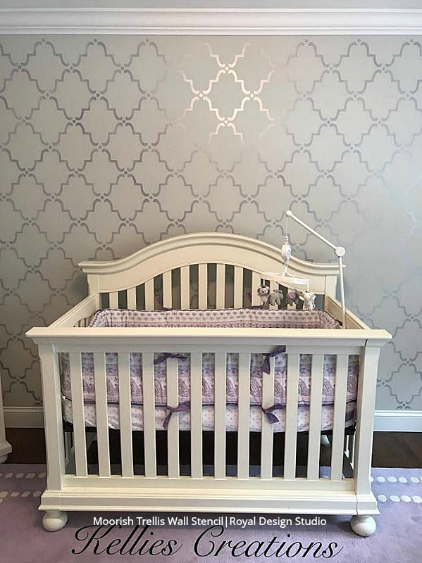 Moorish Trellis Wall Stencil