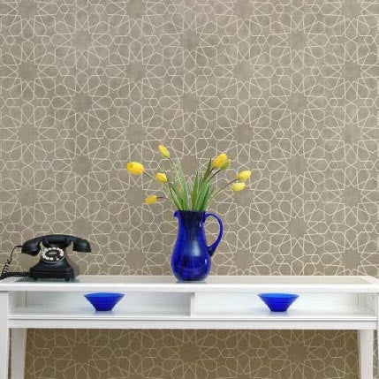 Moroccan Stencils | Moroccan Geometry Stencil – Royal Design Studio ...