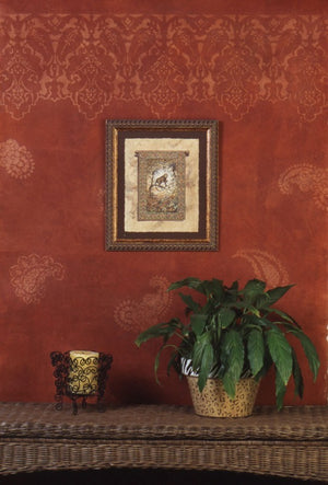 Turkish Designs Lace Border Furniture Stencils - Royal Design Studio                