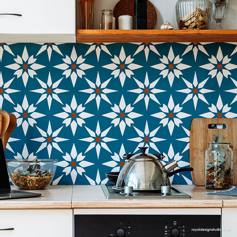 NEW! Starz Tile Stencil