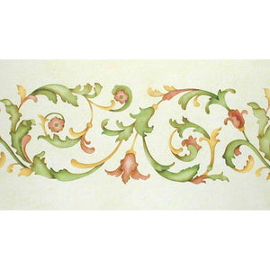 Furniture and Border Stencils with Vines and Leaves - Royal Design Studio