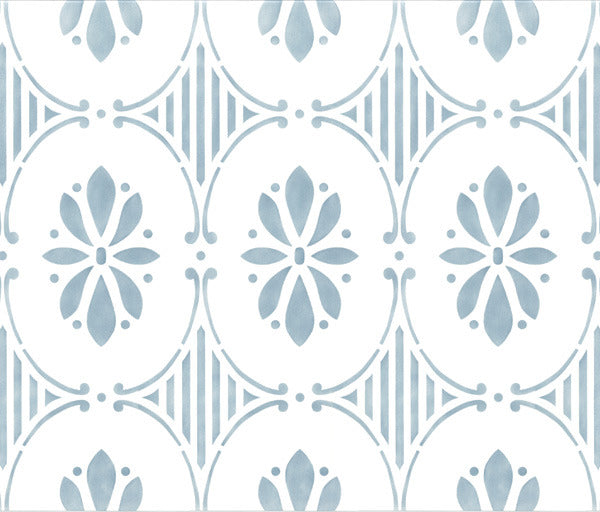 Swedish Flower Stencils for Classic European Design and Home Decor - Royal Design Studio