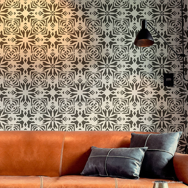NEW! Tribaliste Wall Stencil