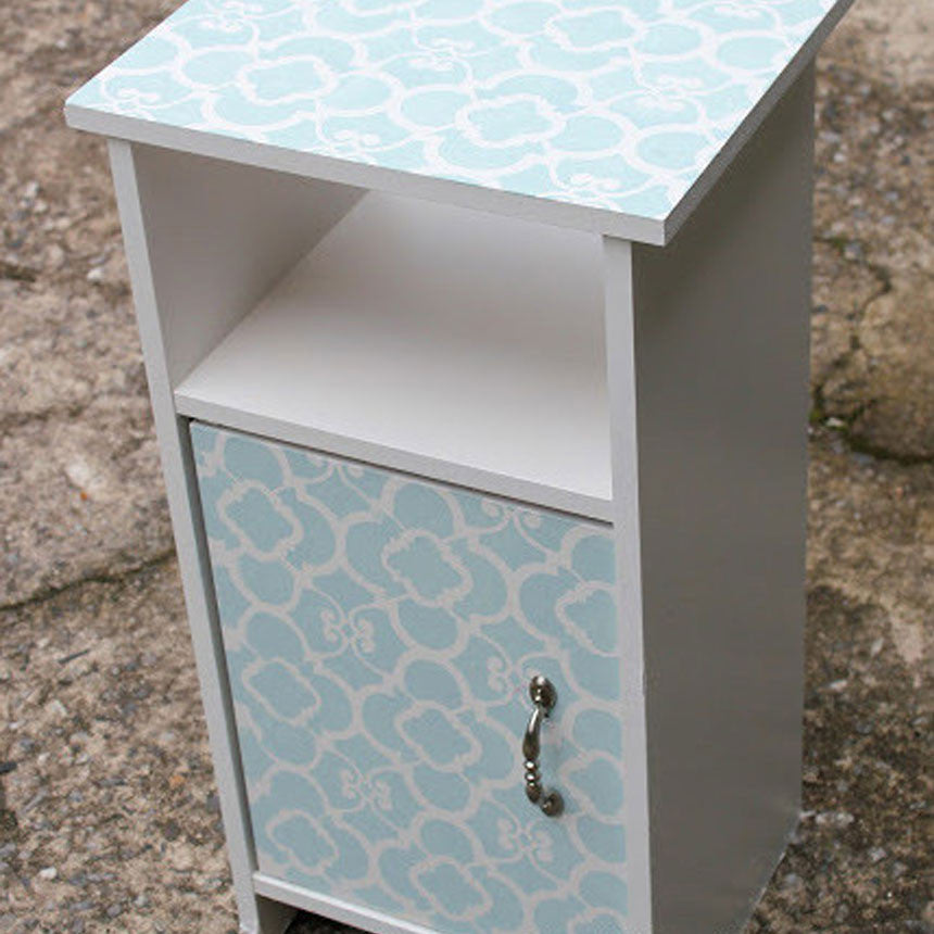 Painted Furniture DIY Projects with Moroccan Patterns and Stencils