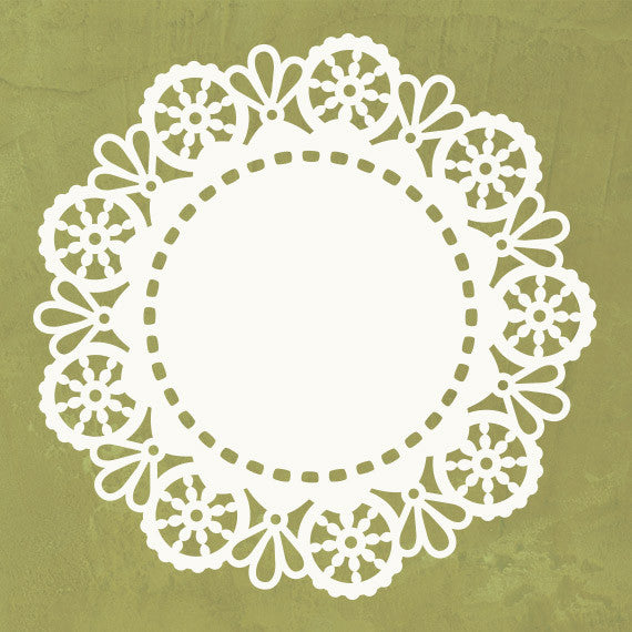 Lace Doily Pattern Wall Stencils for Painting Wall Art - Royal Design Studio