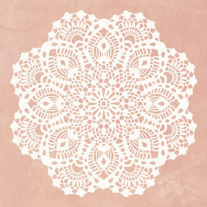 Lace Doily Pattern Wall Stencils for Painting Wall Art - Royal Design Studio