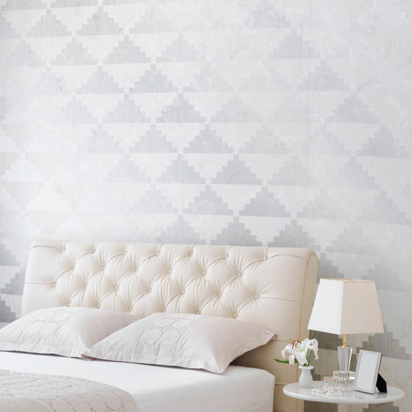 Geometric Triangles and Modern Furniture and Wall Stencils - Royal Design Studio