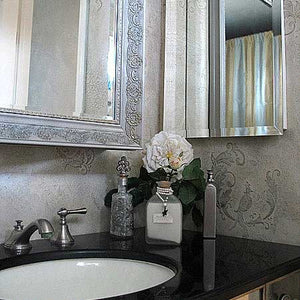 Paint Walls with Oriental Designs - Chinois Birds Chinoiserie Wall Stencils