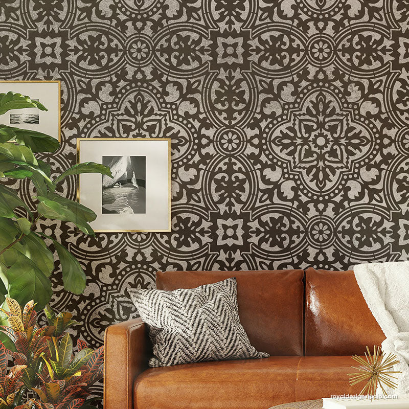 NEW! Upscaled Anatolia Tile Stencil