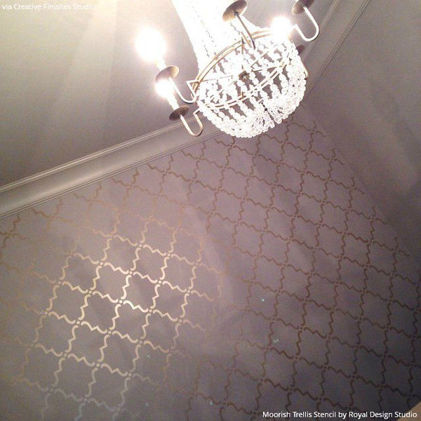 Moroccan Wall Stencils &amp; Floor Stencils for Painting