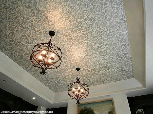 Classic Damask Stencil