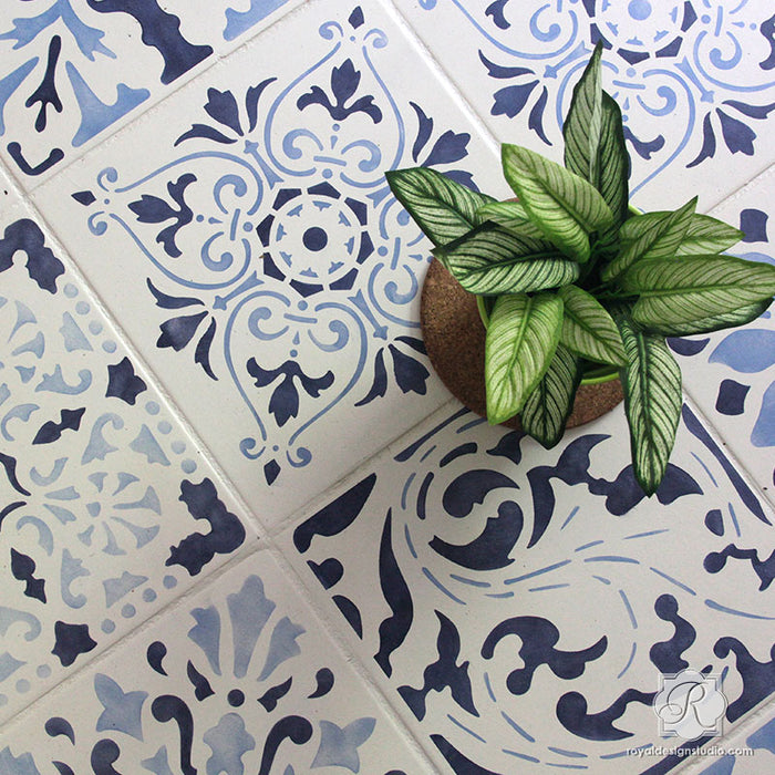 Stencils | Renaissance Tile Stencils 2