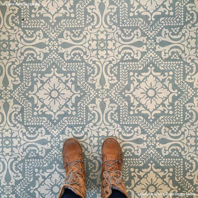 Lisboa Tile Stencil