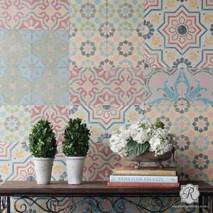 Mix and Match Tile Patterns for Allover Wall Art and European Design - Royal Design Studio
