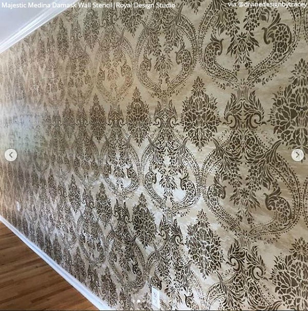 Victorian Wall Stencils | Stenciling Pattern for DIY Home Decor