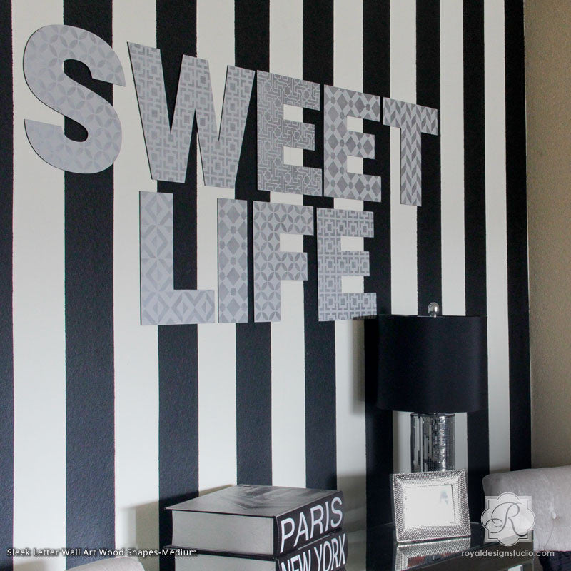 Herringbone Pattern Craft Stencil