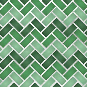 Moroccan Stencils Zig Zag Tiles - Geometric and Exotic Designs by Royal Design Studio